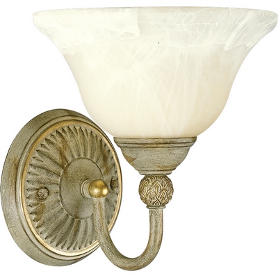 C197-P3204-42 By Progress Lighting-Savannah Collection Seabrook Finish 1-100W Med Bath