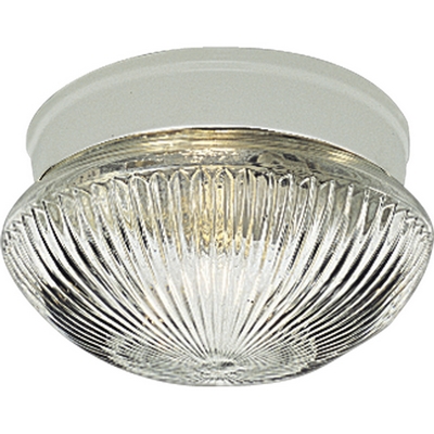 C197-P3405-30 By Progress Lighting-CTC-Acrylic Globe Collection White Finish 1-60W Med Fitter