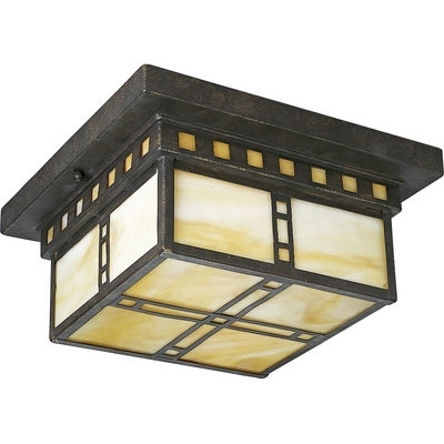 C197-P3513-46 By Progress Lighting-Arts and Crafts Collection Weathered Bronze Finish 2Lt-60W Med Close
