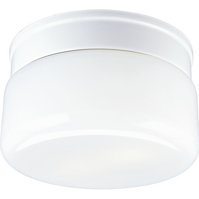C197-P3518-30 By Progress Lighting-CTC-Melon-Etched Collection White Finish 2-60W Med Fitter