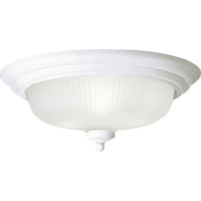 C197-P3538-30 By Progress Lighting-CTC-Melon-Etched Collection Textured White Finish 3-60W Med Close