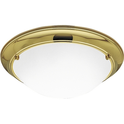 C197-P3563-10 By Progress Lighting-Eclipse Collection Polished Brass Finish 3-60W Med Close