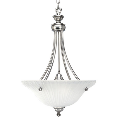 C197-P3608-81 By Progress Lighting-Renovations Collection Antique Nickel Finish 3-75W Hall & Foy