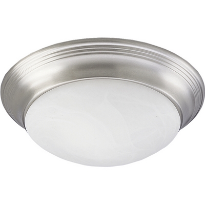 C197-P3688-09 By Progress Lighting-CTC-Acrylic Globe Collection Brushed Nickel Finish 1-60W Med Close