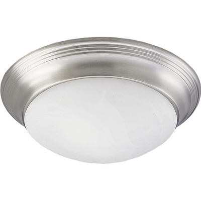 C197-P3689-09 By Progress Lighting-CTC-Acrylic Globe Collection Brushed Nickel Finish 2-60W Med Close