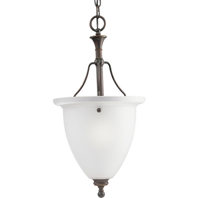 C197-P3793-20 By Progress Lighting-Madison Collection Antique Bronze Finish 1-100W Hall & Foyer