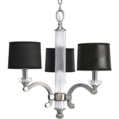 C197-P4500-101 By Progress Lighting-Roxbury Collection Classic Silver Finish 3-60 Chandelier