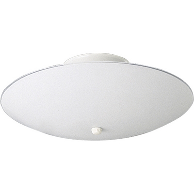 C197-P4609-30 By Progress Lighting-CTC-Acrylic Globe Collection White Finish 2-60W Med Close