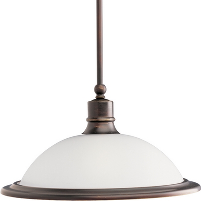 C197-P5079-20 By Progress Lighting-Madison Collection Antique Bronze Finish 1-150W M Pendant