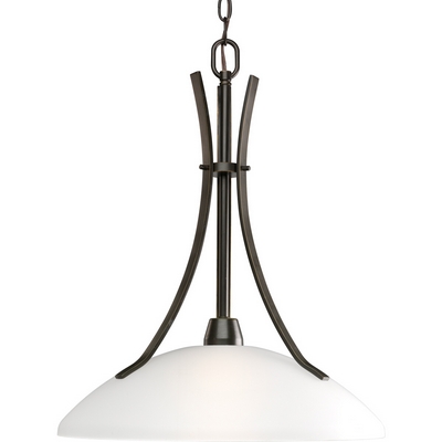 C197-P5112-20 By Progress Lighting-Westin Collection Antique Bronze Finish 1-Lt. Pendant