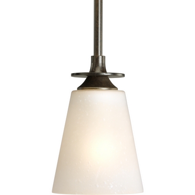 C197-P5139-77 By Progress Lighting-Cantata Collection Forged Bronze Finish 1-Lt. Mini-Pendant