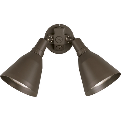 C197-P5203-20 By Progress Lighting-Landscape-Par Lphldrs Collection Antique Bronze Finish 2-150W Adj Med W