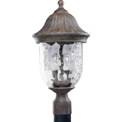 C197-P5429-87 By Progress Lighting-Coventry Collection Fieldstone Finish 2-60W Cand Post