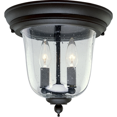 C197-P5562-31 By Progress Lighting-Ashmore Collection Textured Black Finish 2-60W Cand Ctc P