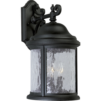C197-P5650-31 By Progress Lighting-Ashmore Collection Textured Black Finish 3-60W Cand Wall
