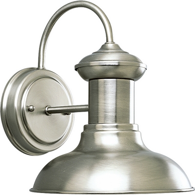 C197-P5721-81 By Progress Lighting-Brookside Collection Antique Nickel Finish 1-100W Med Wall