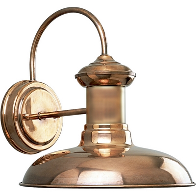 C197-P5722-14 By Progress Lighting-Brookside Collection Copper Finish 1-100W Med Wall