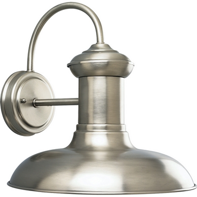 C197-P5723-81 By Progress Lighting-Brookside Collection Antique Nickel Finish 1-100W Med Wall