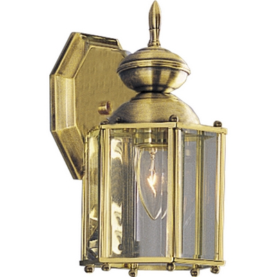 C197-P5756-10 By Progress Lighting-BrassGUARD Lantern Collection Polished Brass Finish 1-100W Med Wall