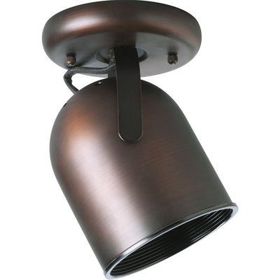 C197-P6144-174 By Progress Lighting-Directional Collection Urban Bronze Finish 1-Lt Ceiling Rnd Bk