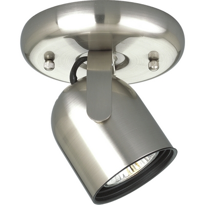 C197-P6145-09WB By Progress Lighting-Directional Collection Brushed Nickel Finish 50W Adj Wall/Clg