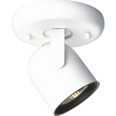 C197-P6145-30WB By Progress Lighting-Directional Collection White Finish 50W Adj Wall/Clg