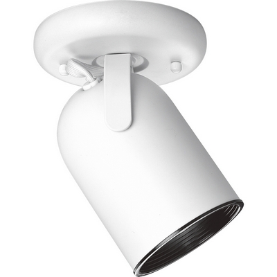 C197-P6147-30 By Progress Lighting-Directional Collection White Finish 50W Adj Wall/Clg