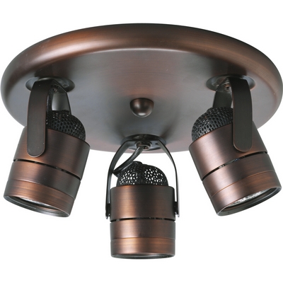 C197-P6153-174WB By Progress Lighting-Directional Collection Urban Bronze Finish 3-Lt. Ceiling Pinhole