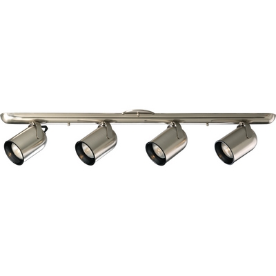 C197-P6162-09 By Progress Lighting-Directional Collection Brushed Nickel Finish 4 Lite Directional Wall Mt