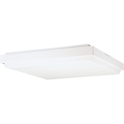C197-P7262-30EB By Progress Lighting-Linear Fl- Drop Opal-White Collection White Finish 2-Fb32T8 Flch
