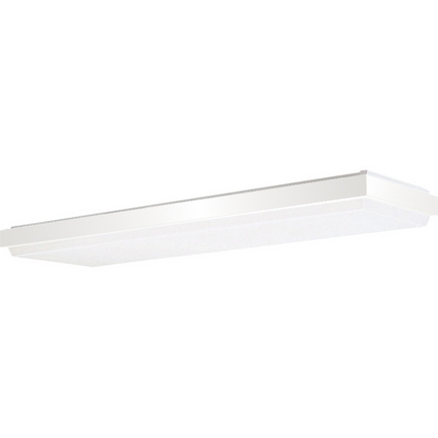 C197-P7264-30EB By Progress Lighting-Linear Fl- Drop Opal-White Collection White Finish 4-F32T8 Fl Cha