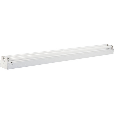 C197-P7268-30EB By Progress Lighting-Linear Fl-Strip Collection White Finish 2-32W T-8 4 L