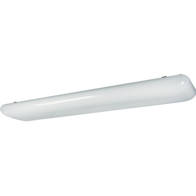 C197-P7279-60EB By Progress Lighting-Linear Fl-Soft Cloud Collection White Finish 2-F32T8 Fl Eb