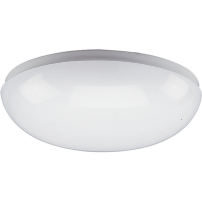 C197-P7385-30 By Progress Lighting-CTC-Melon-Etched Collection White Finish 1-22W Fl Contour