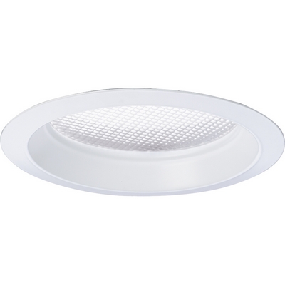 C197-P8035-68FB By Progress Lighting-Pro-Optic-6" Trim Collection White Finish 6In Regrsd Plst Firebox