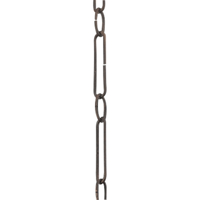 C197-P8755-46 By Progress Lighting-Arts and Crafts Collection Weathered Bronze Finish 10Ft 9Ga(.148) C