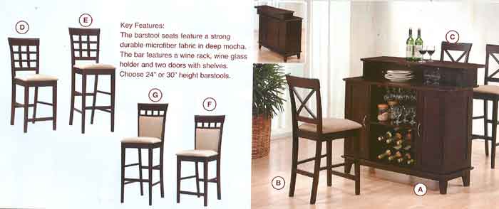 BARS, BAR STOOLS, BAR STOOL, BARSTOOLS, COUNTER HEIGHT DINING, SWIVEL BAR STOOLS, PUBS, BARSTOOLS, OAK BARSTOOL, CHERRY BARSTOOLS