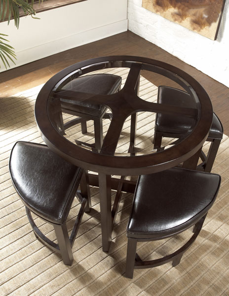 D156-3219PU-36SH DINING SET, DINING ROOM FURNITURE, DINING TABLE