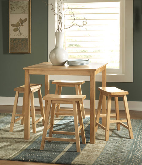 D156-5302PSH DINING SET, DINING ROOM FURNITURE, DINING TABLE