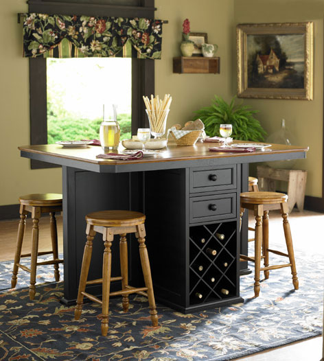 D156-5308BK-36*3SH DINING SET, DINING ROOM FURNITURE, DINING TABLE