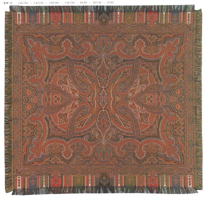D155-100-54*54 Kashmir Royal (KW-11) Tapestries: Tapestry gallery - Over 1500 tapestries and tapestry decorating accessories - Finest quality - Wide selection - Competitive prices - Source for wholes