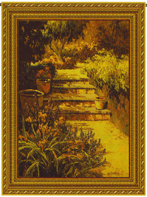D155-1013-53*40 Sunlit Path Tapestries: Tapestry gallery - Over 1500 tapestries and tapestry decorating accessories - Finest quality - Wide selection - Competitive prices - Source for wholesale tapes