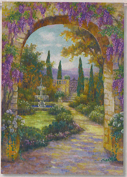 D155-1042-80*56 Paradise Fountain Tapestries: Tapestry gallery - Over 1500 tapestries and tapestry decorating accessories - Finest quality - Wide selection - Competitive prices - Source for wholesale