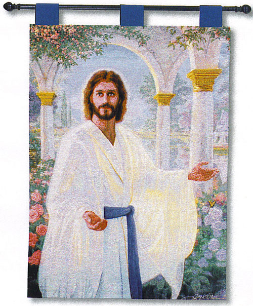 D155-1071-36*26 Abide With Me Tapestries: Tapestry gallery - Over 1500 tapestries and tapestry decorating accessories - Finest quality - Wide selection - Competitive prices - Source for wholesale tap
