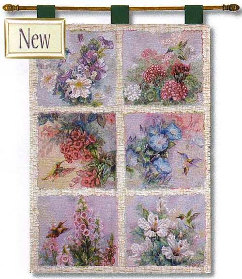 D155-1073-36*26 Jewels in Flight Tapestries: Tapestry gallery - Over 1500 tapestries and tapestry decorating accessories - Finest quality - Wide selection - Competitive prices - Source for wholesale 