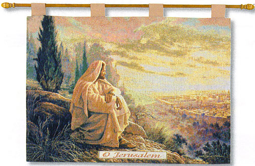 D155-1079-26*36 O Jerusalem Tapestries: Tapestry gallery - Over 1500 tapestries and tapestry decorating accessories - Finest quality - Wide selection - Competitive prices - Source for wholesale tapes