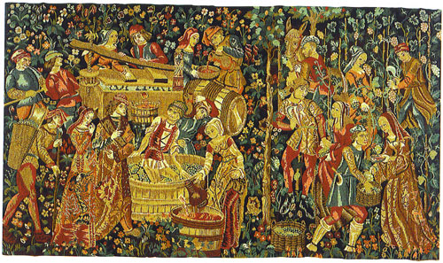 D155-1204-47*75 The Vintage (12460) Tapestries: Tapestry gallery - Over 1500 tapestries and tapestry decorating accessories - Finest quality - Wide selection - Competitive prices - Source for wholesa