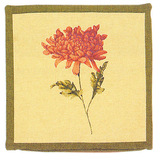 D155-1217-18*18 Cushion Dahlia Black 1383/17 Tapestries: Tapestry gallery - Over 1500 tapestries and tapestry decorating accessories - Finest quality - Wide selection - Competitive prices - Source fo