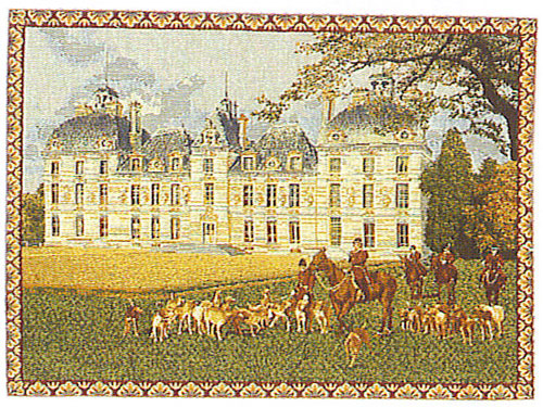 D155-1273-14*19 Castle Cheverny (18122) Tapestries: Tapestry gallery - Over 1500 tapestries and tapestry decorating accessories - Finest quality - Wide selection - Competitive prices - Source for who