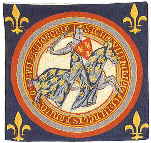 D155-1285-18*18 Medieval Cushions (1072/03) Tapestries: Tapestry gallery - Over 1500 tapestries and tapestry decorating accessories - Finest quality - Wide selection - Competitive prices - Source for